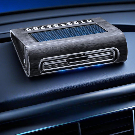 Solar Air Purifier for Car, 2-in-1 USB & Solar Charging, Ozone Ionizer Eliminates Smoke, Pet Odors, VOCs, Filter-Free, Portable for Home Office Travel